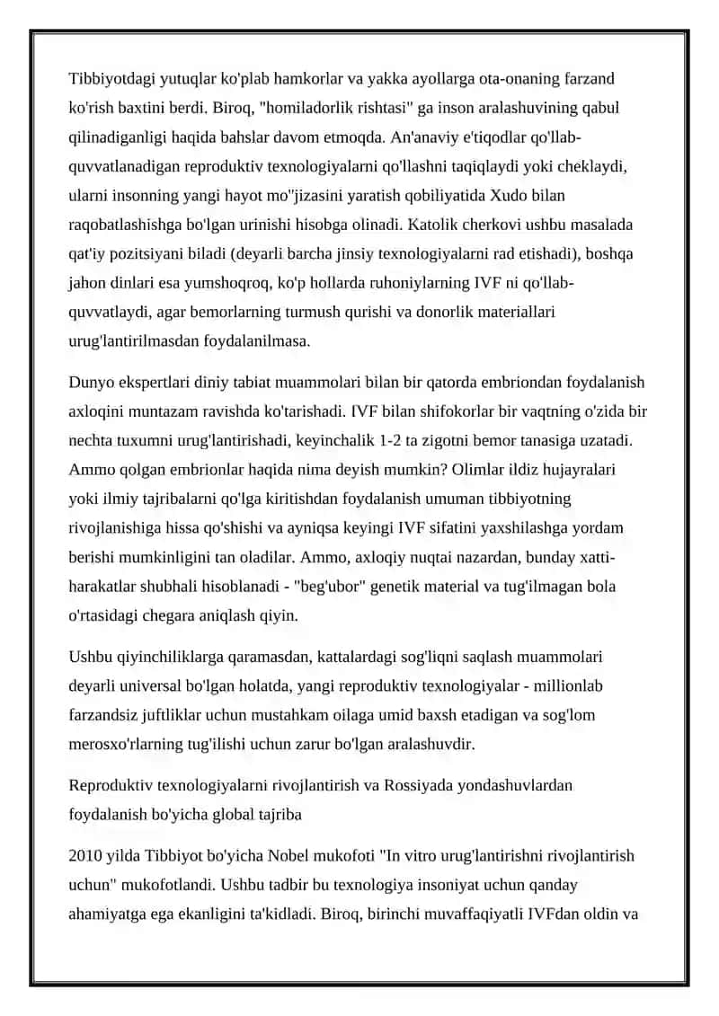 Reproduktiv texnologiyalar 3