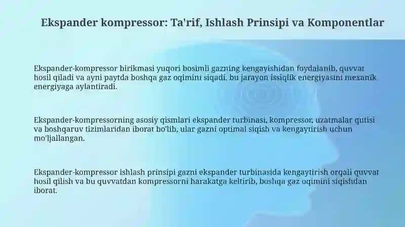 Ekspander-kompressorlar 3