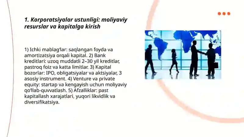 Korporatsiyalar ustunligi 3