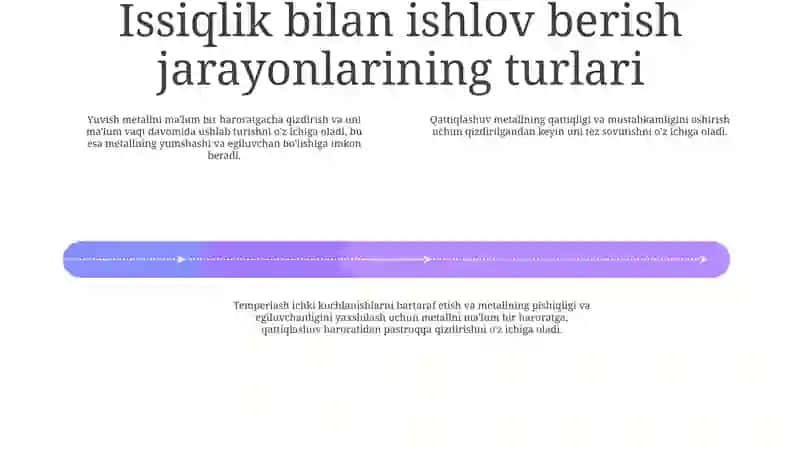 Mashinaga Termik Ishlov Berish Texnologik Jarayoni Turlari 3