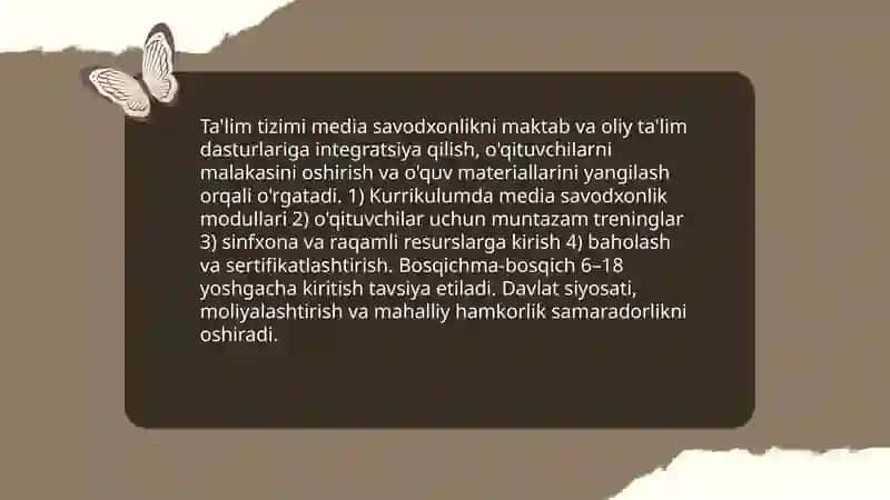 Markaziy Osiyoda media savodxonlik darajasiga ta'sir etuvchi omillar 3