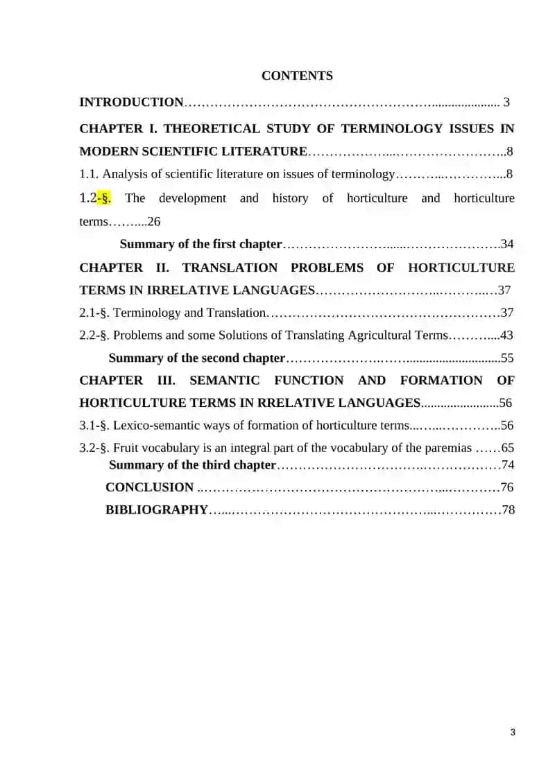 SEMANTIC INTERPRETATION OF HORTICULTURE TERMS IN THE ENGLISH AND UZBEK LANGUAGES 3
