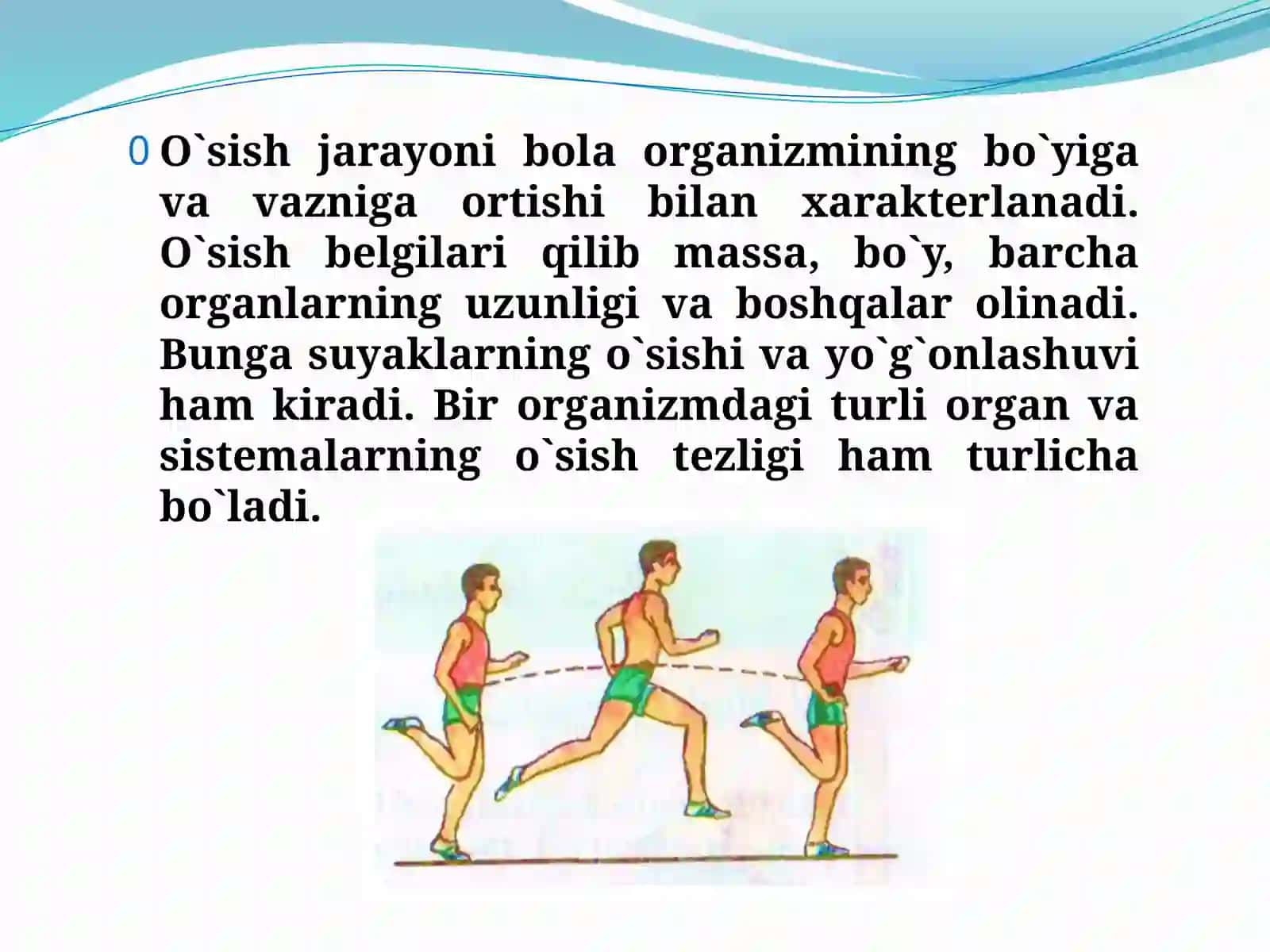 Organizmning o`sishi va rivojlanishiga ta`sir etuvchi faktorlar 3
