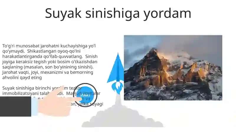 BIRINCHI TEZ TIBBIY YORDAMNING AHAMIYATI VA UNI BAJARISHNING UMUMIY QOIDALARI 3