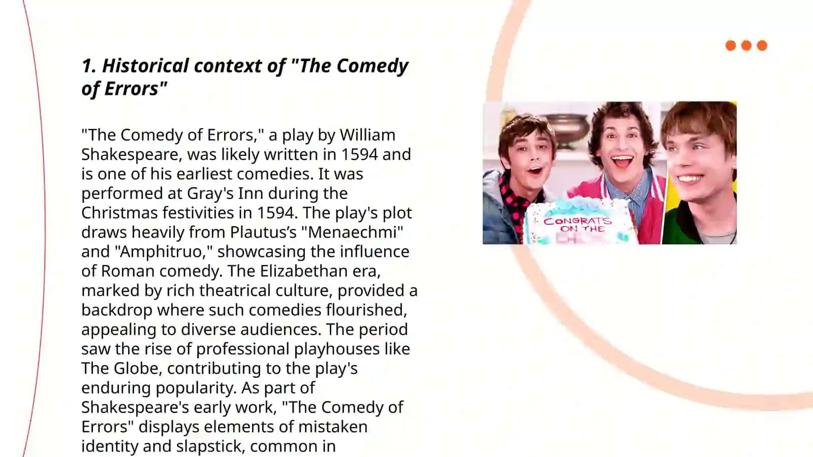The Comedy of Errors 3