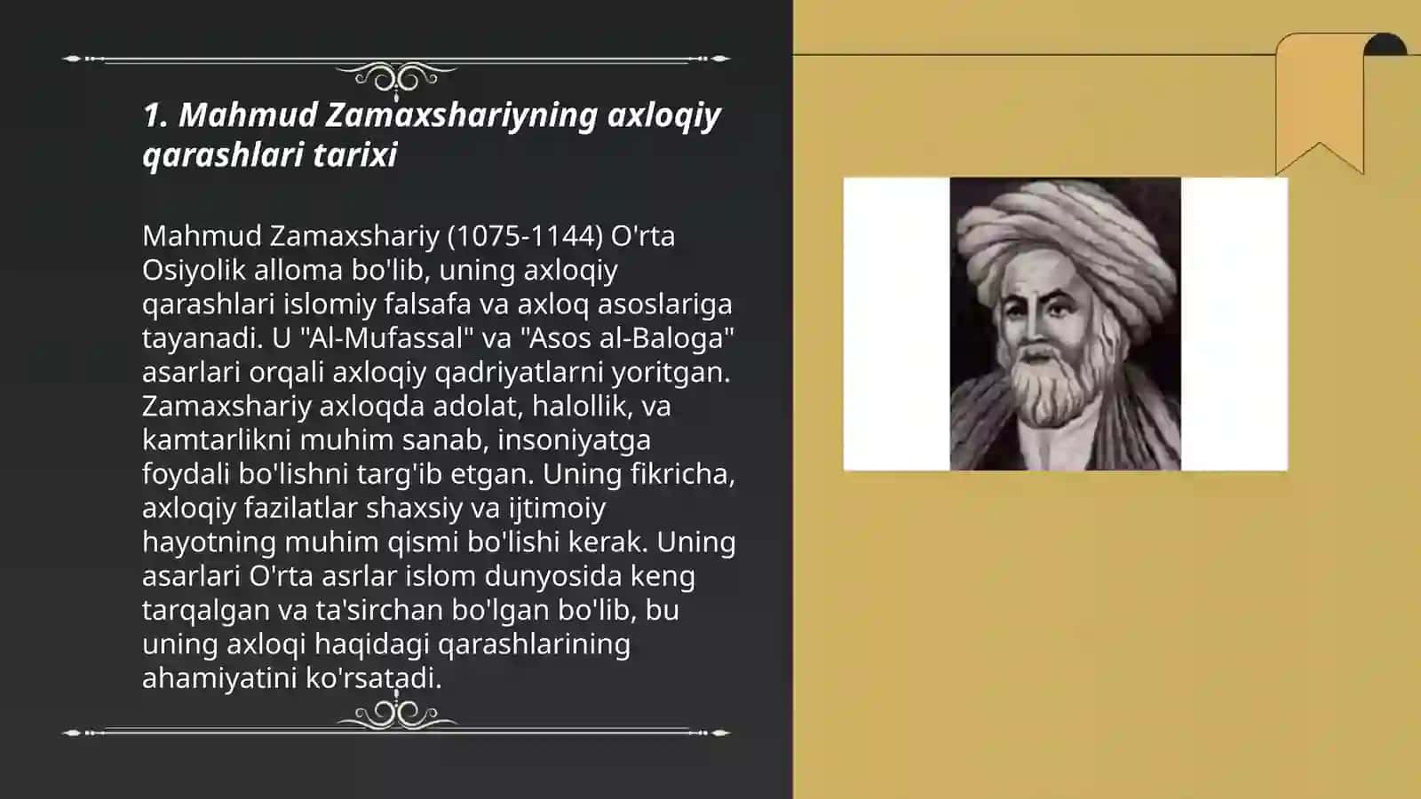 Mahmud Zamaxshariyning axloqiy qarashlari 3