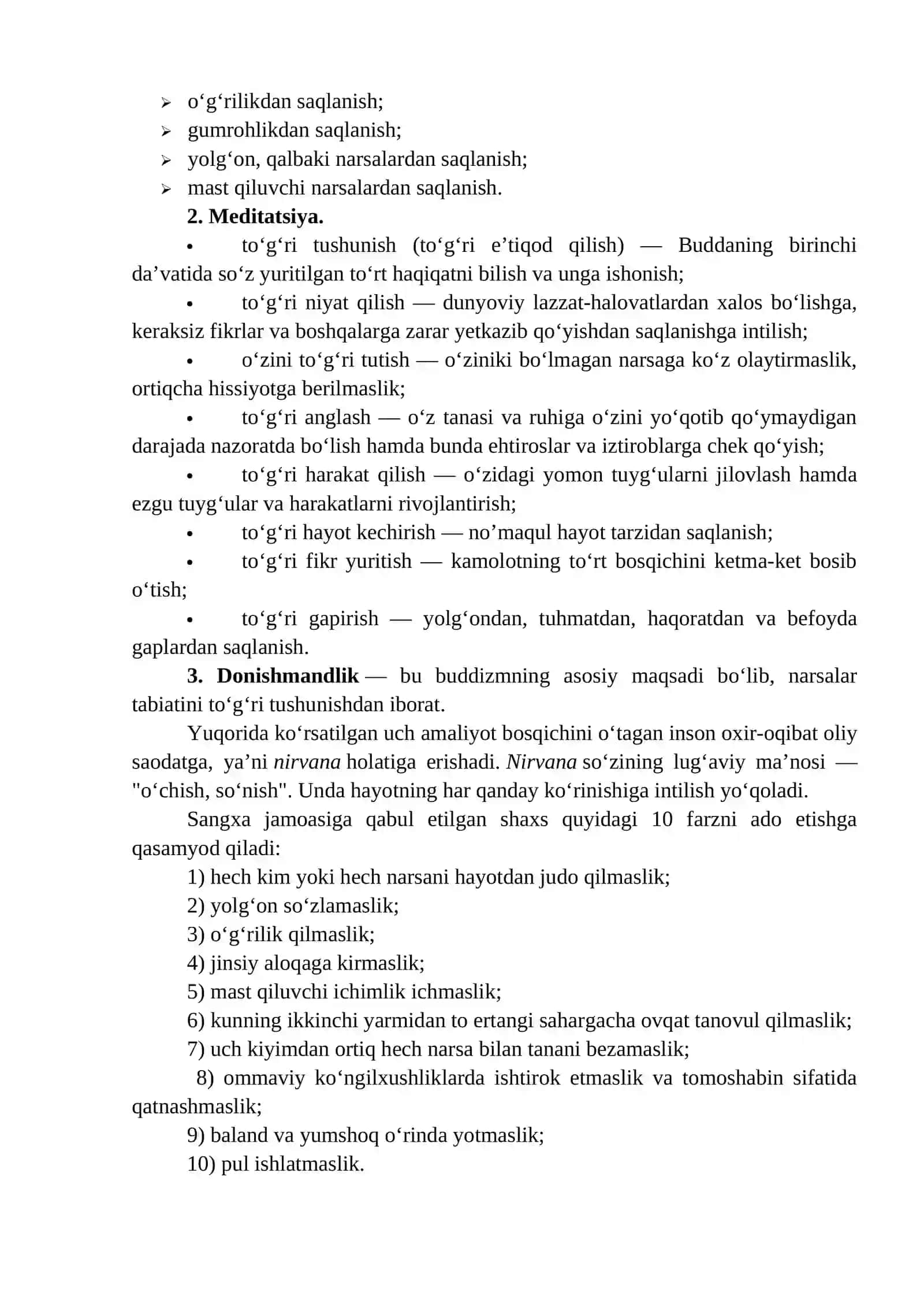 Tripitakan va buddaviylikning muqaddas manbalari 3