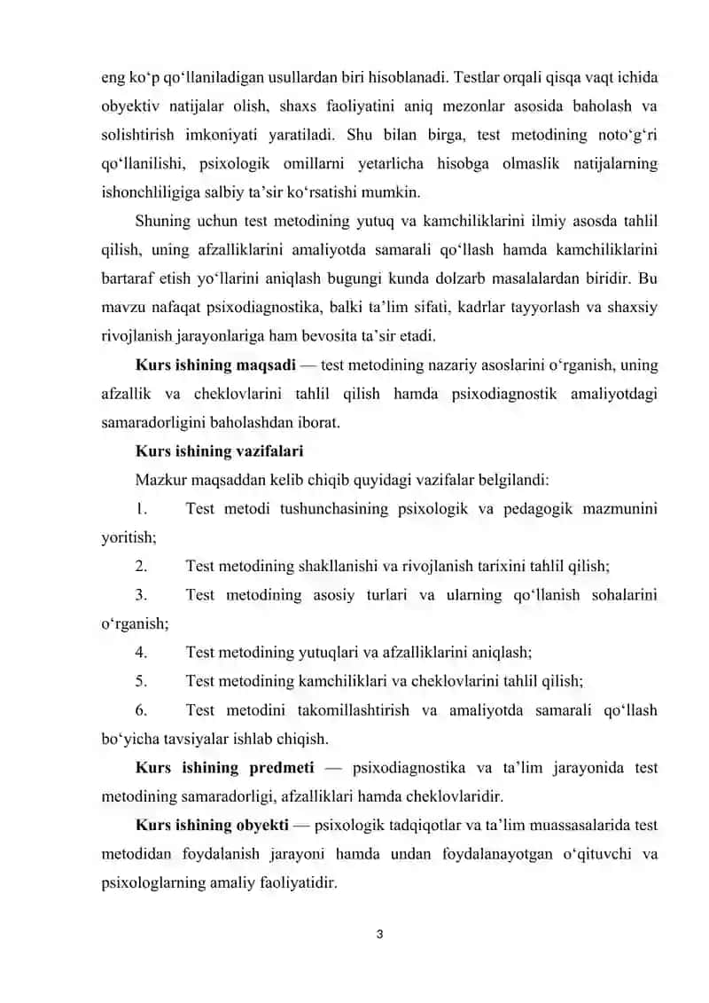 Kuzatuvchalikni tadqiq etish metodlari tasnifi 3