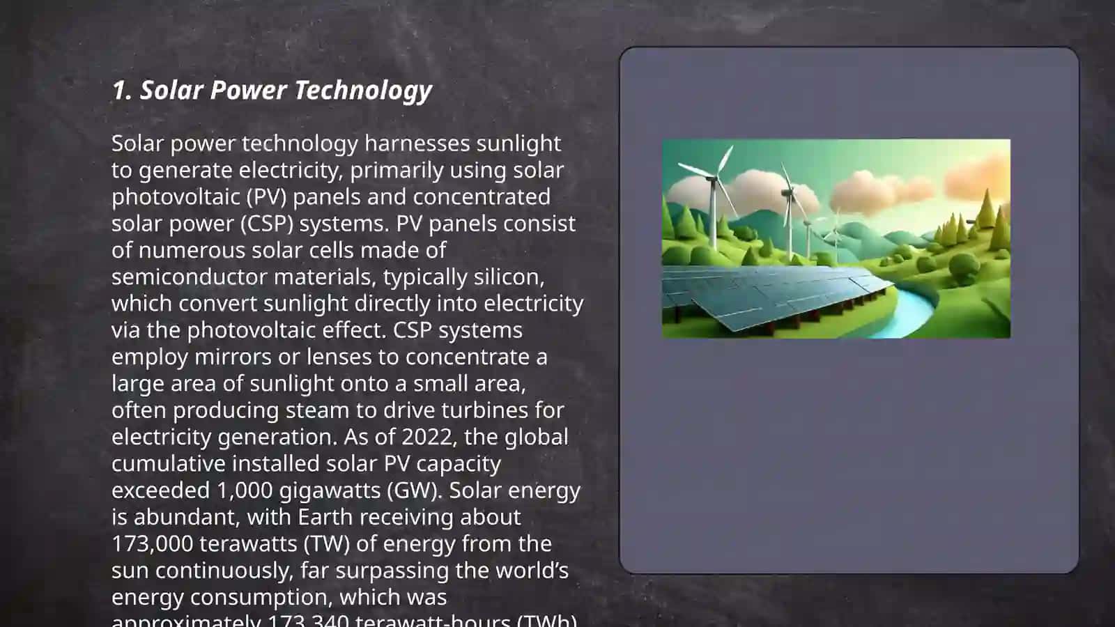 Solar Power Technology 3
