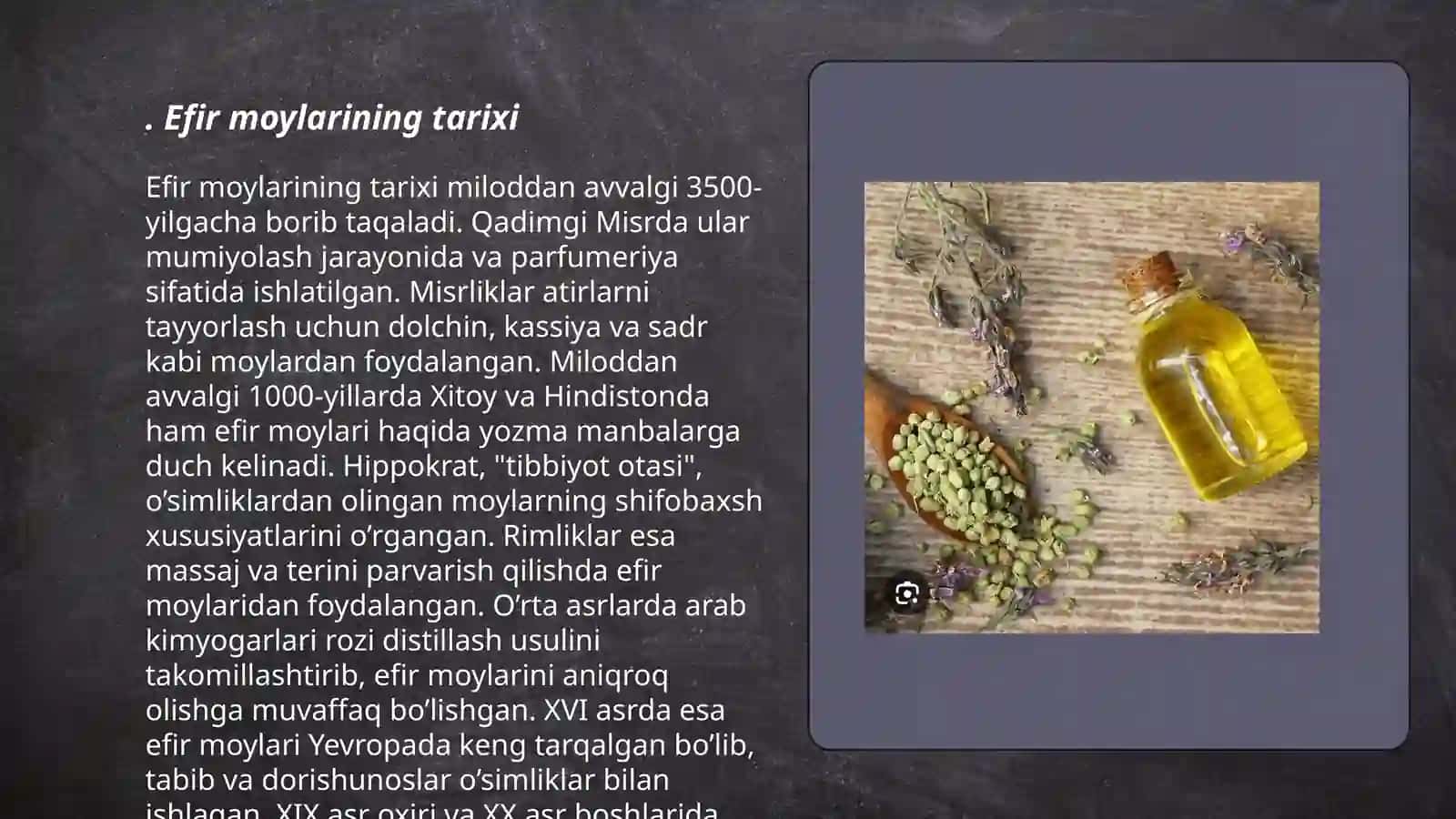 Efir moylari xaqida tushuncha 3