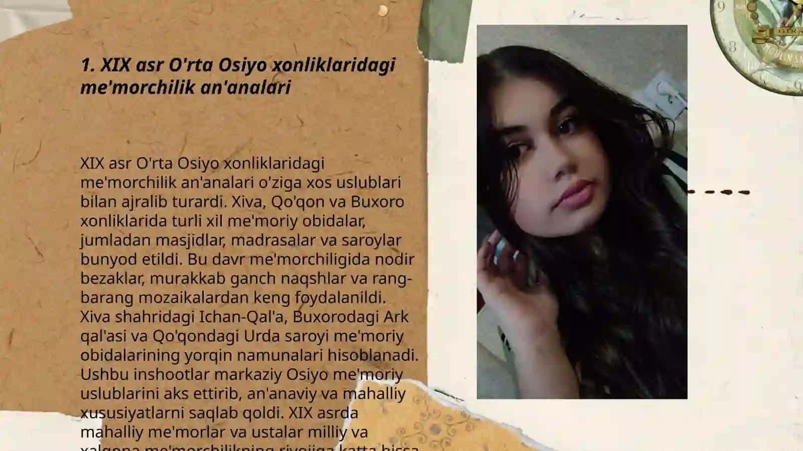 XIX asr O'rta Osiyo xonliklaridagi me'morchilik an'analari 3
