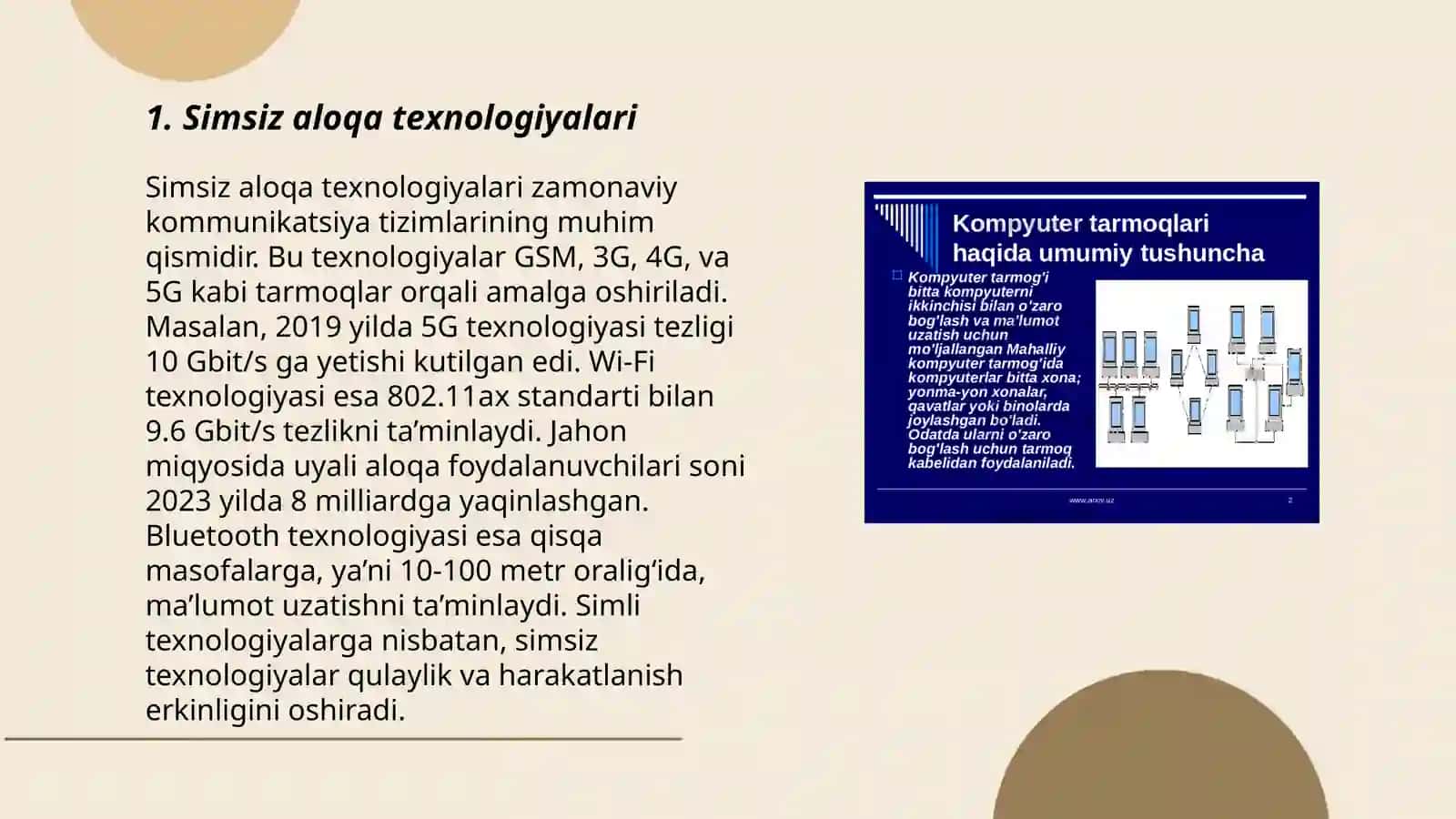Simsiz tarmoqlar 3