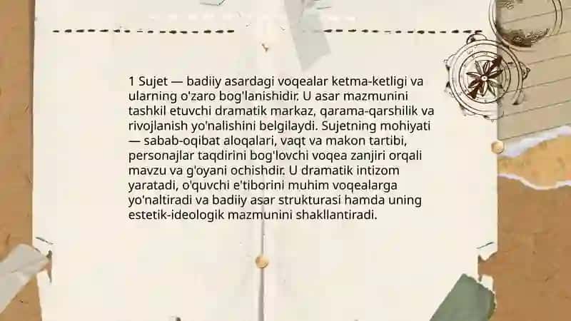 Badiiy asar sujeti 3