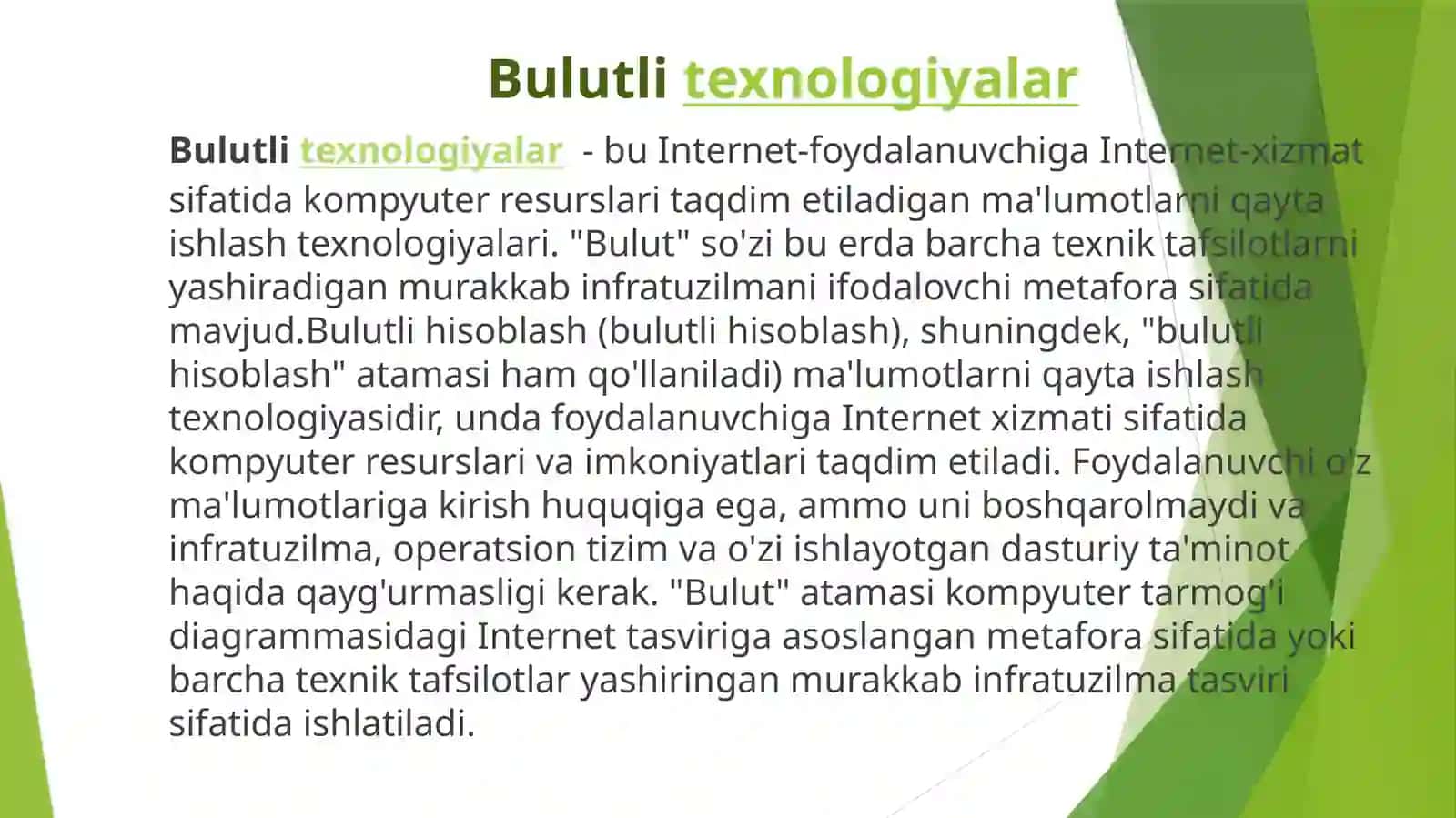 Bulutli texnologiyalar 3