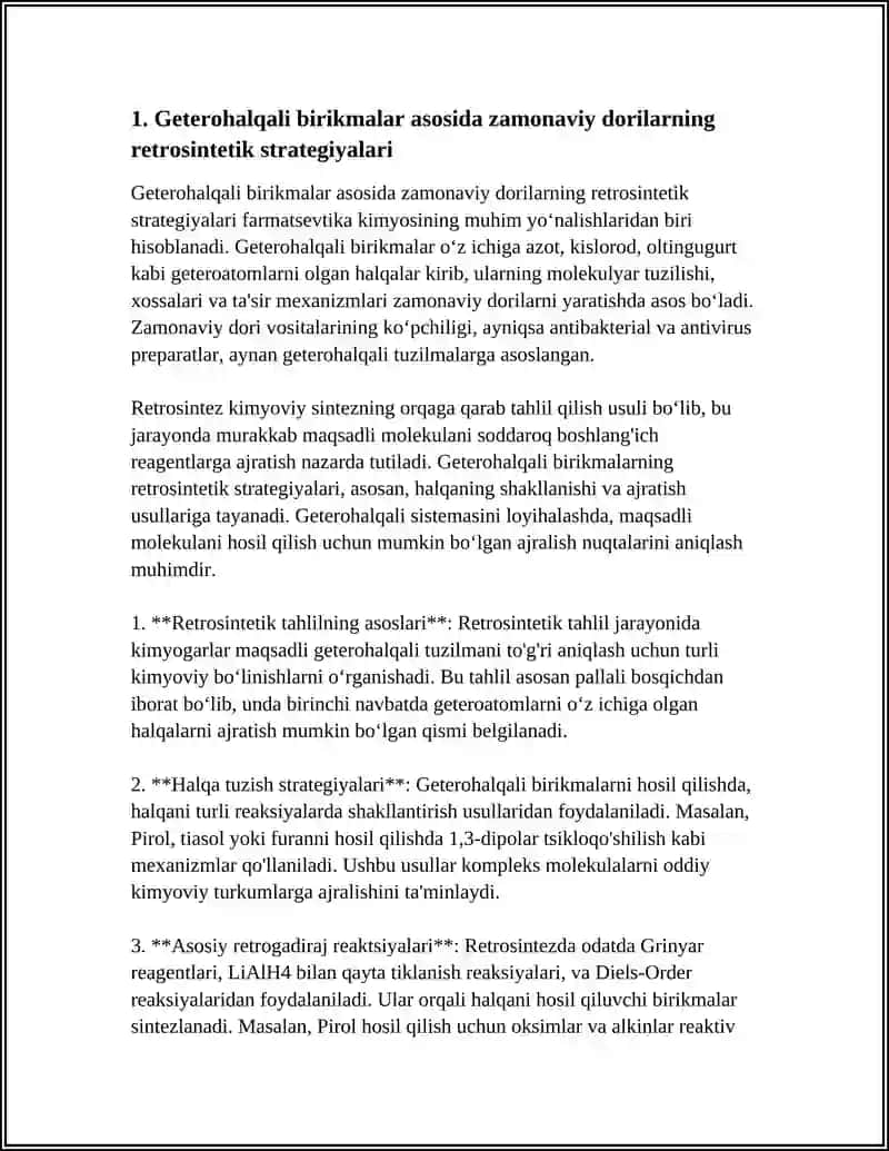 Zamonaviy dori vositalari 3