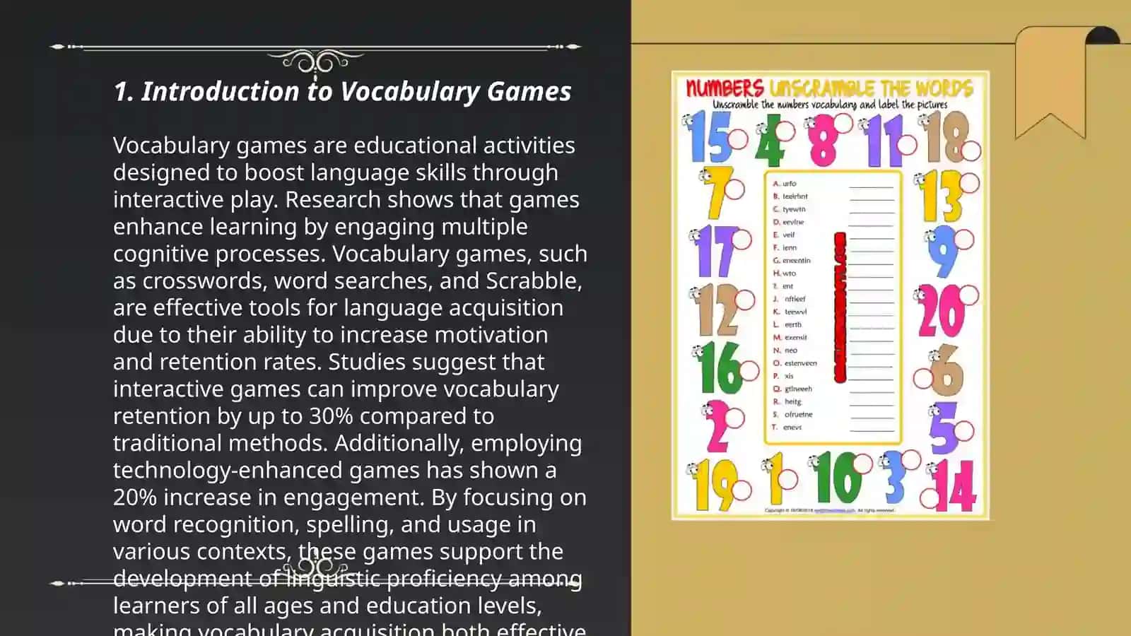 Teaching vocabulary through games 3