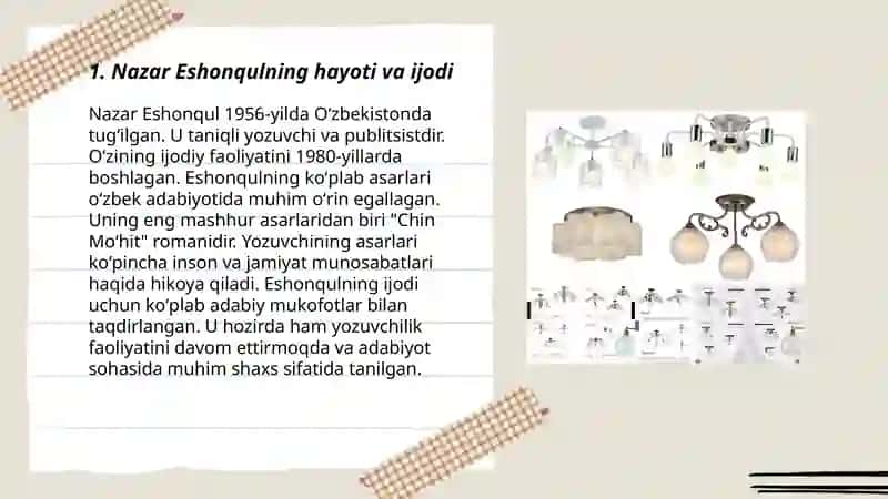 Nazar Eshonqul “Go’ro’g’li” va Frans Kafkaning “Jarayon” romanlari qiyosiy tahlili 3