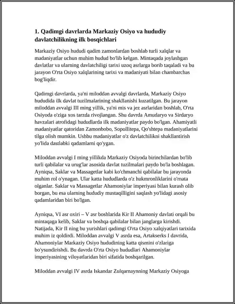 OZBEK DAVLATCHILIGINING TARIXI BOSQICHLARI 3
