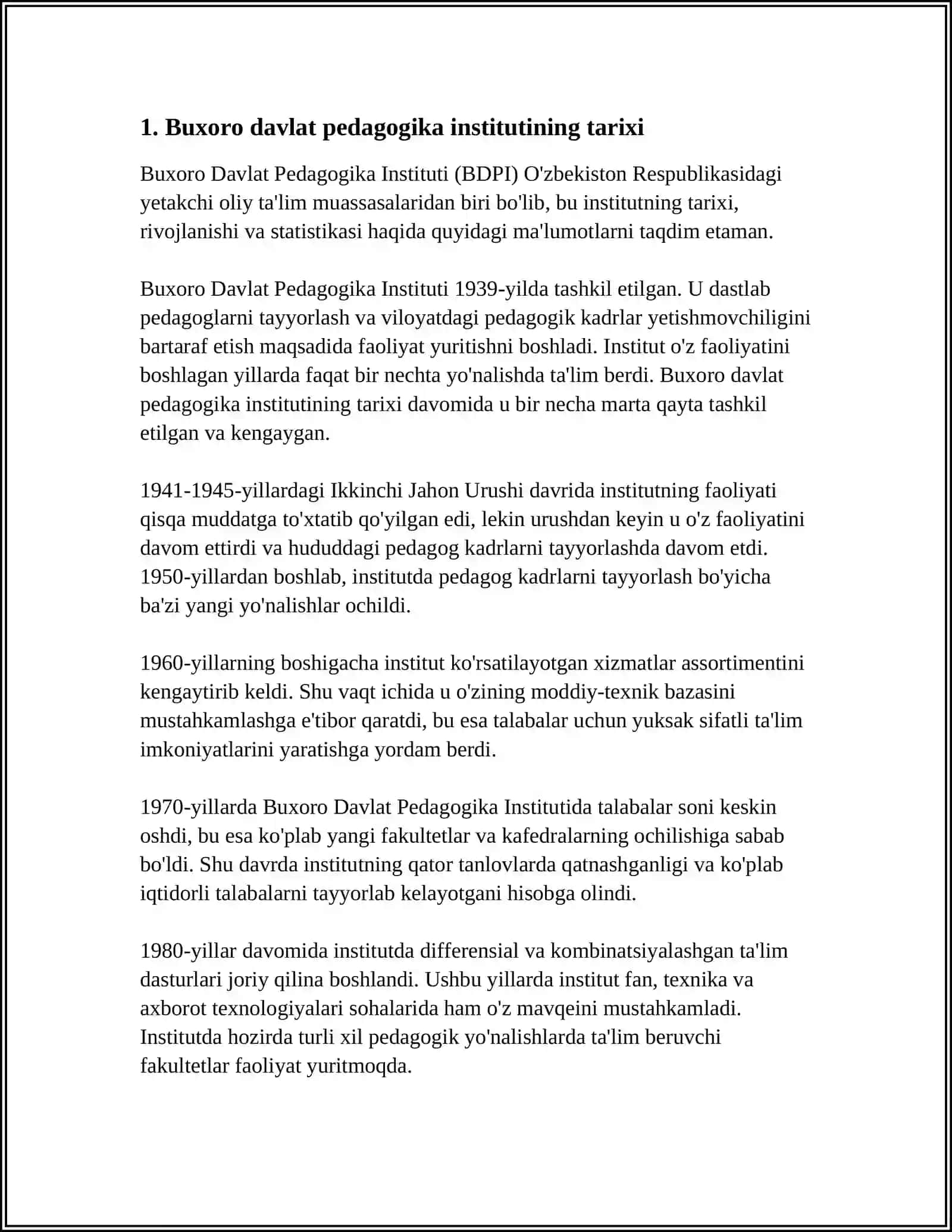 BUXORO DAVLAT PEDAGOGIKA INSTITUTI 3