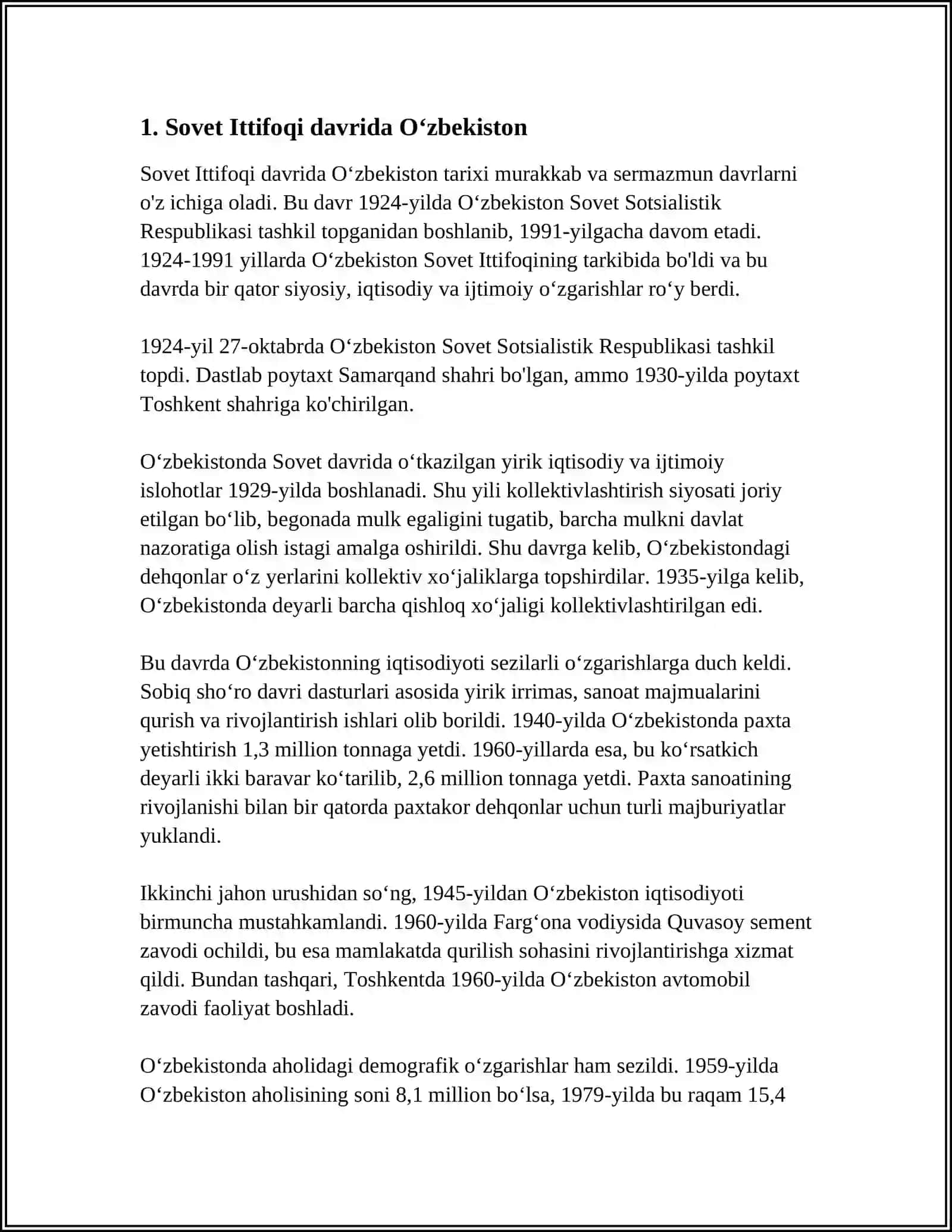 TASHKIL TOPISHI VA RIVOJLANISHI 3