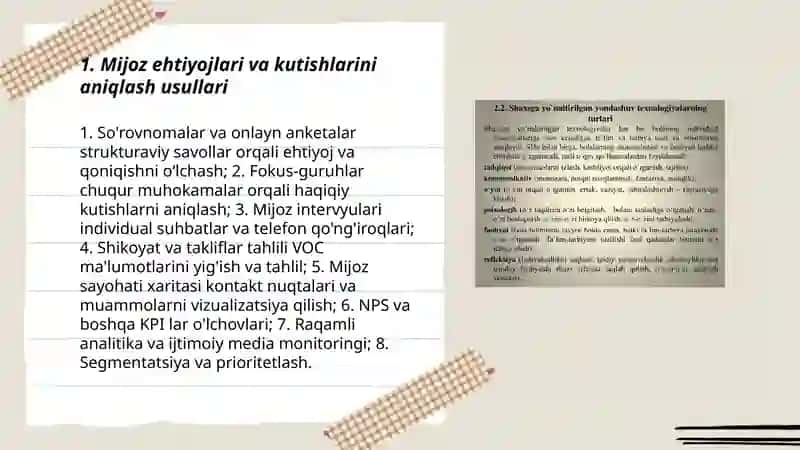 Sifatni boshqarishda mijozlarga yo‘naltirilgan yondashuv 3