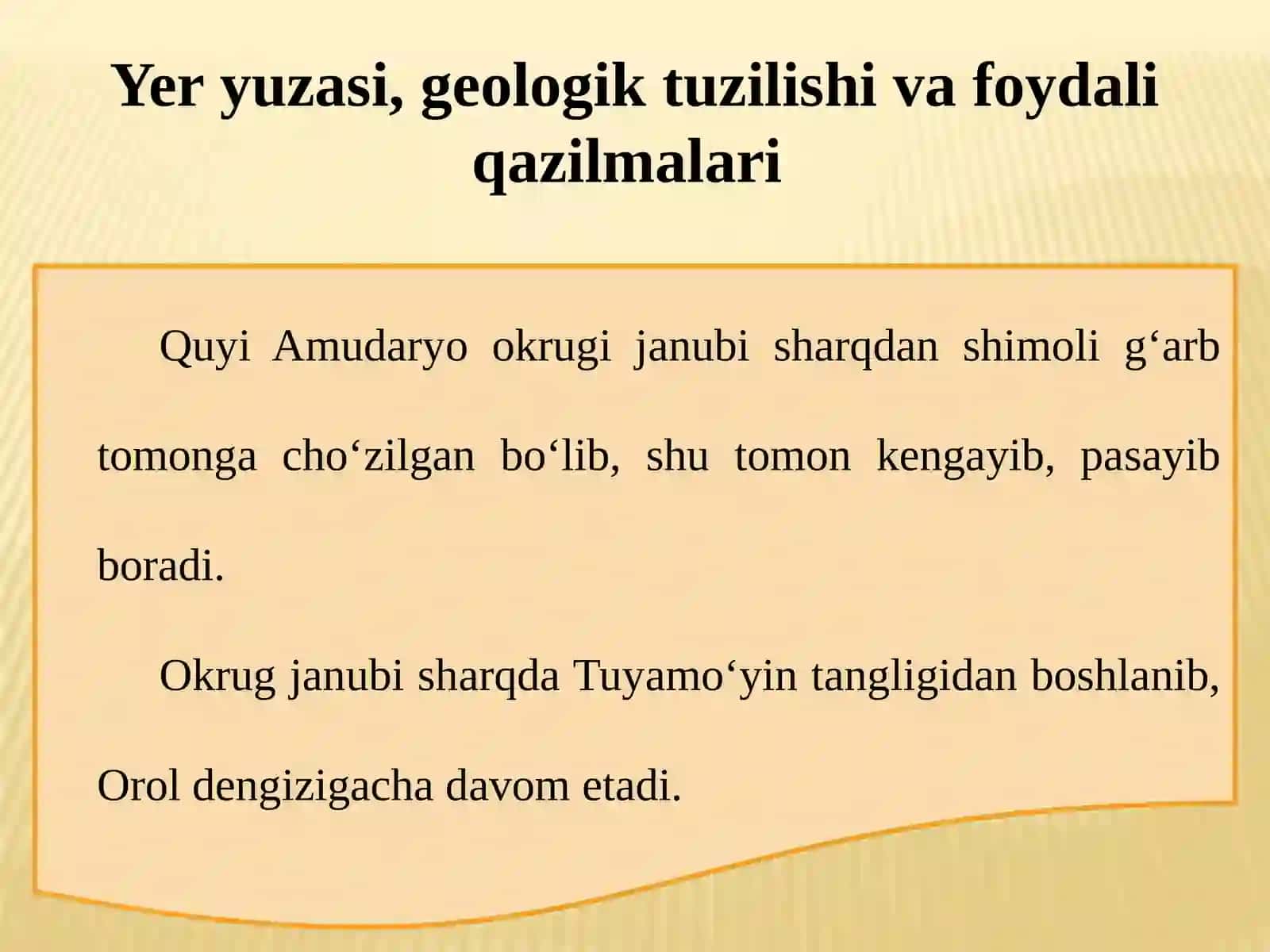 Quyi Amudaryo tabiiy geografik okrugi 3