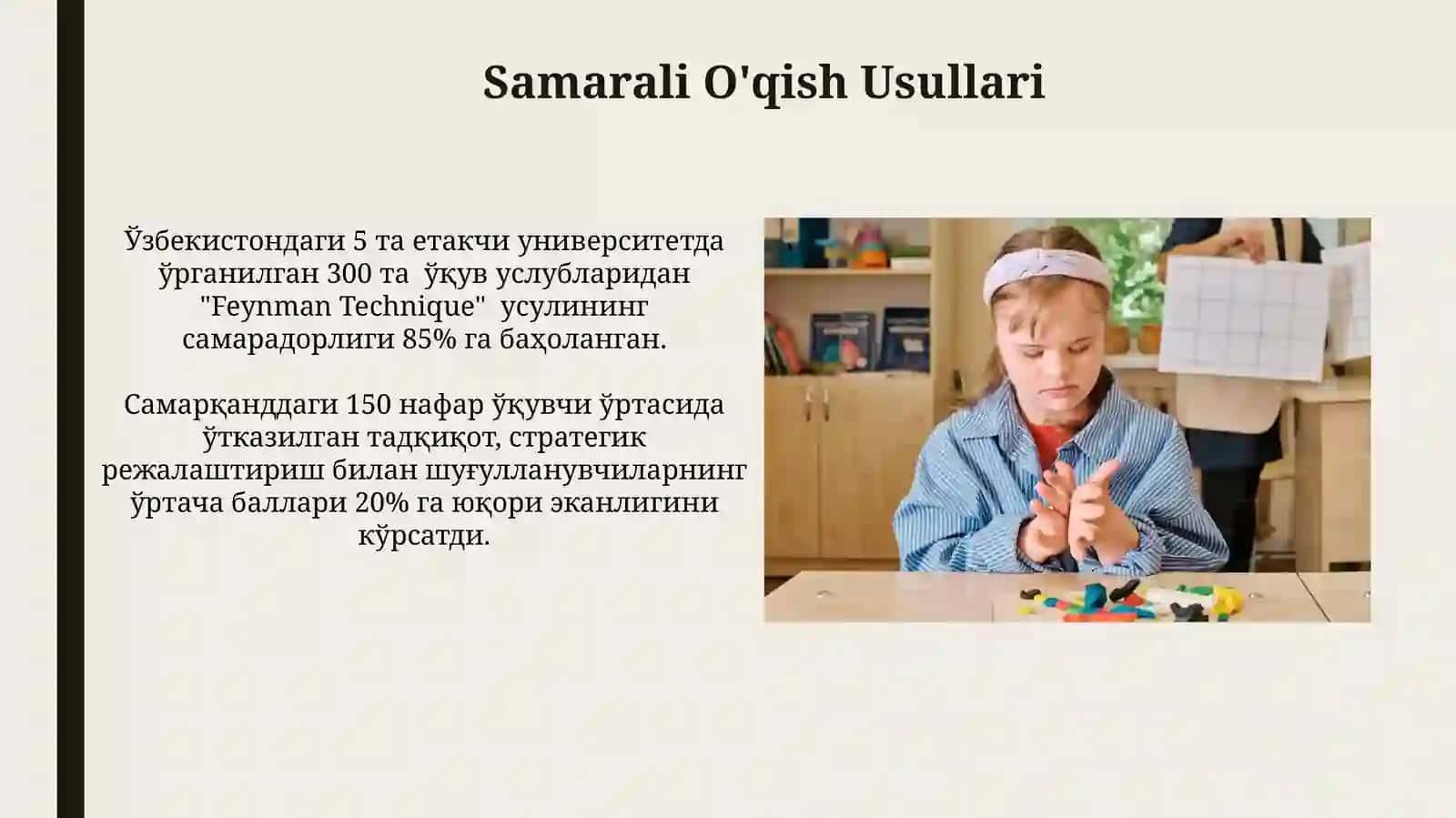Samarali O'rganish Strategiyalari 3