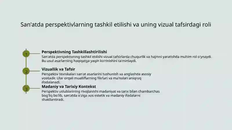 Perspektivning Tashkillashtirilishi 3
