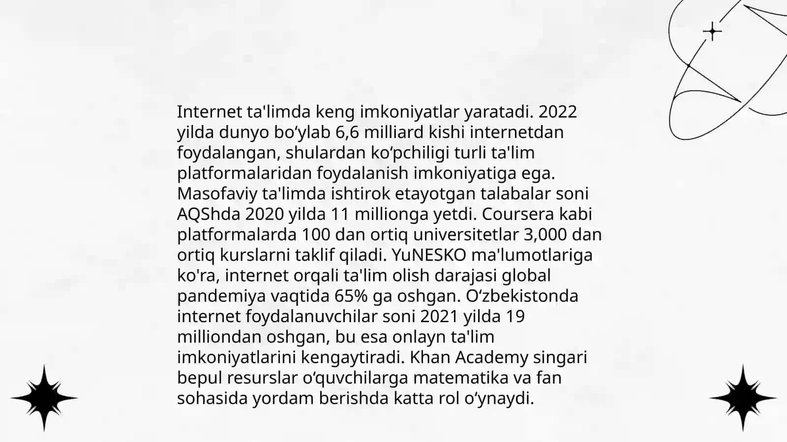 Internetning ta'limiy imkoniyatlari 3
