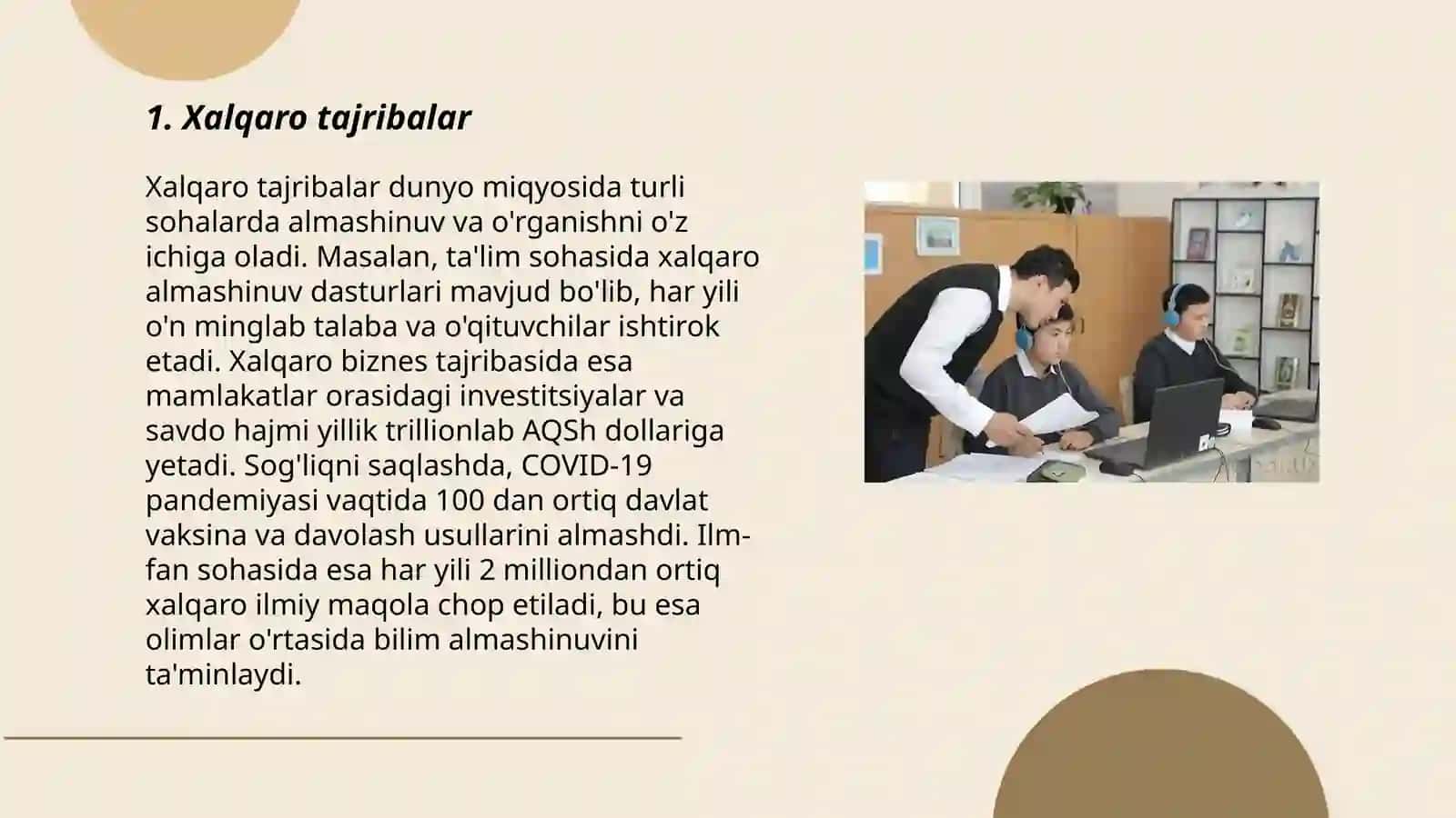 Xalqaro tajribalar 3