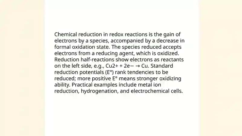 Reduction 3