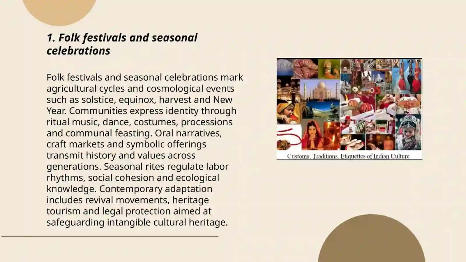 Folk Festivals and Seasonal Celebrations 3