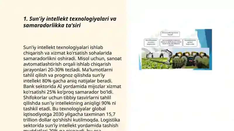 Texnologiyalar ko'rinishidagi inovvatsiyalar va ularning samaradorligi 3