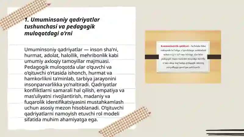 Pedagogik muloqotda umuminsoniy qadriyatlarning ustuvorligi 3