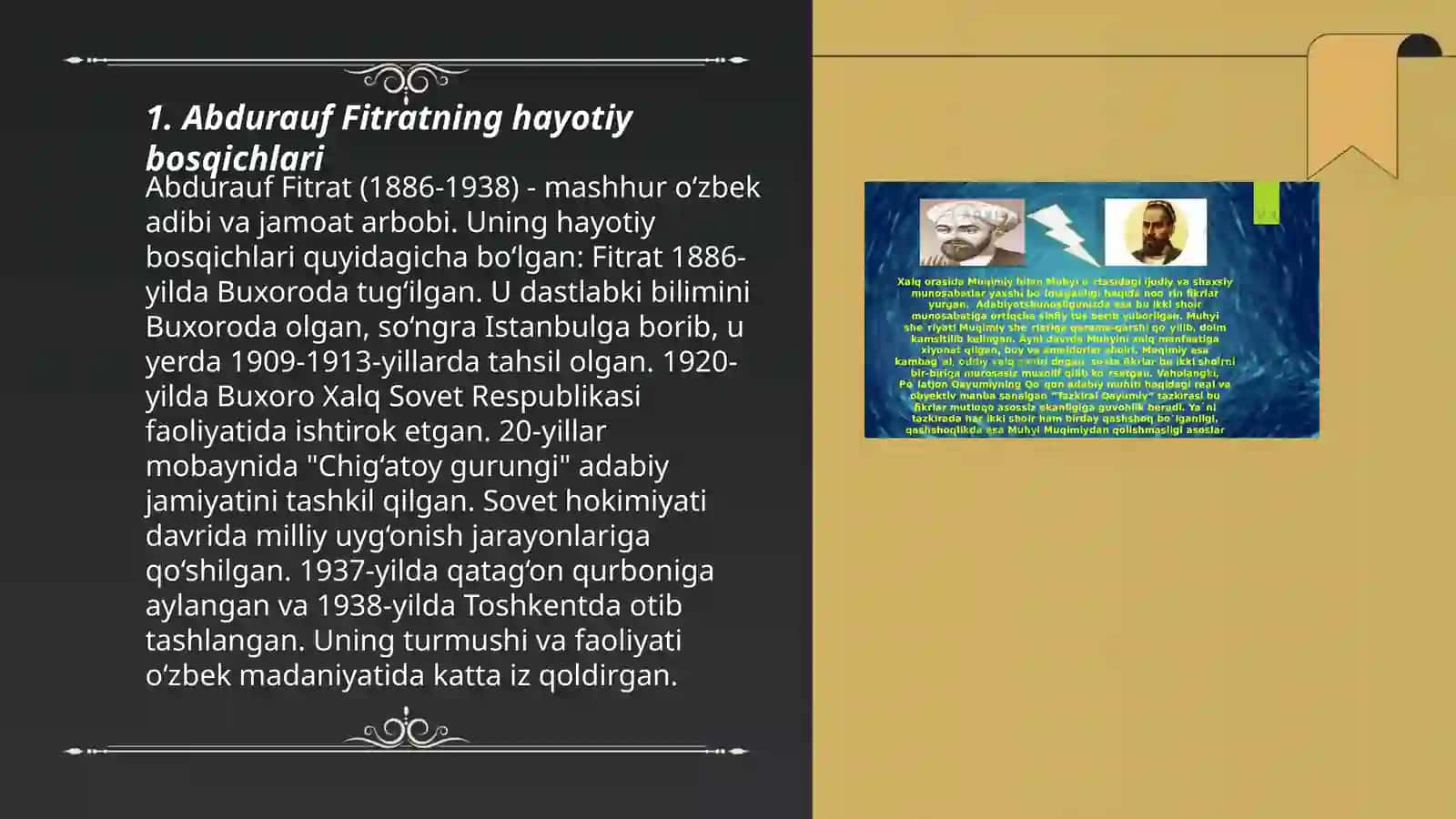 Abdurauf Fitrat hayoti va ijodi 3