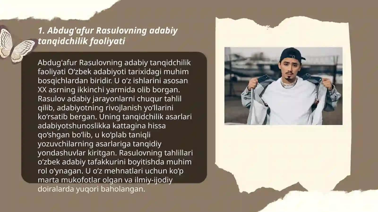 Abdug'afur Rasulovning adabiy tanqidchilik faoliyati 3