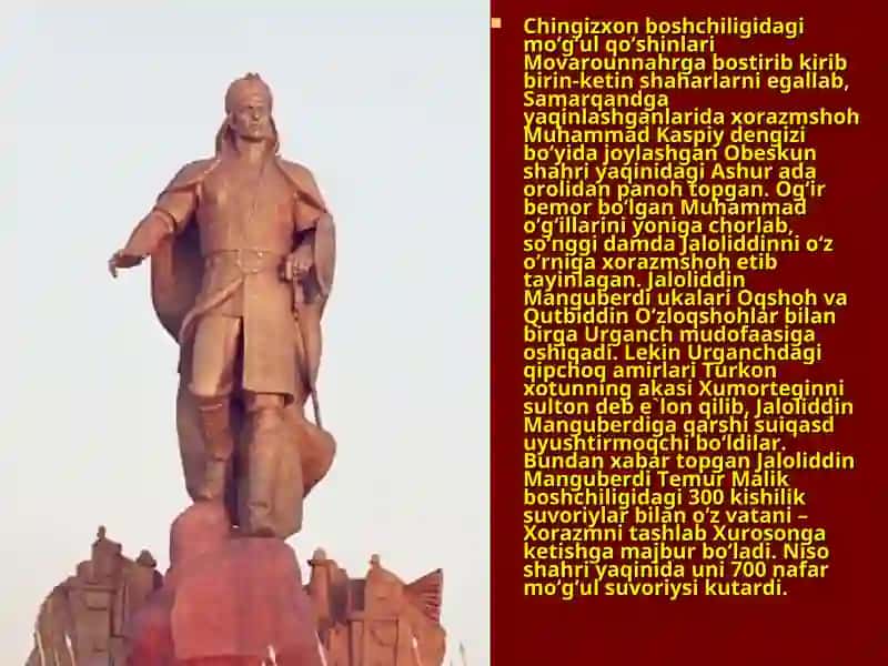 Jaloliddin Manguberdi Vatan Himoyachisi 3