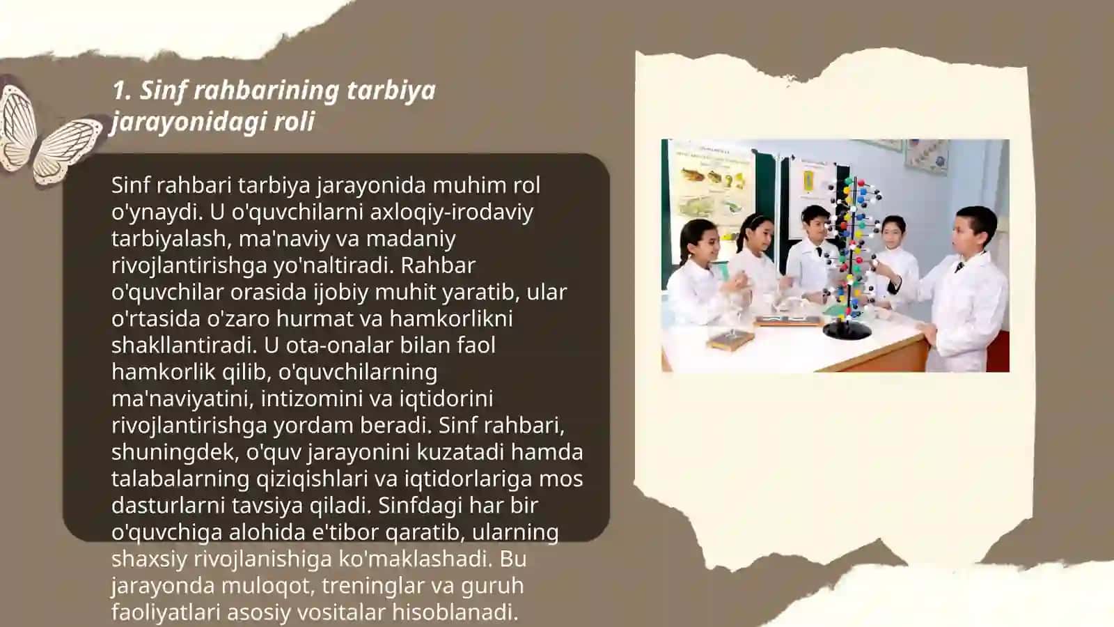 Sinf rahbarining tarbiyaviy ishi 3