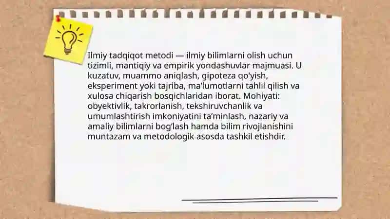 Ilmiy tadqiqot metodi va uning guruhlanishi 3