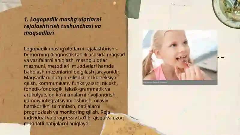 Logopedik mashg'ulotlarni rejalashtirishning nazariy asoslari 3
