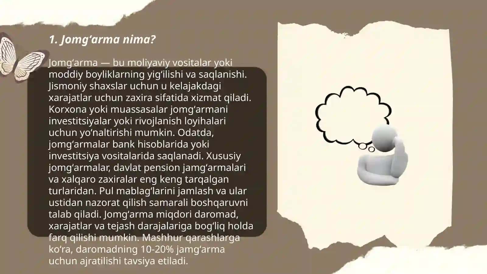 Jomgʻarma va onvestitsiya oʻrtasidagi farq 3