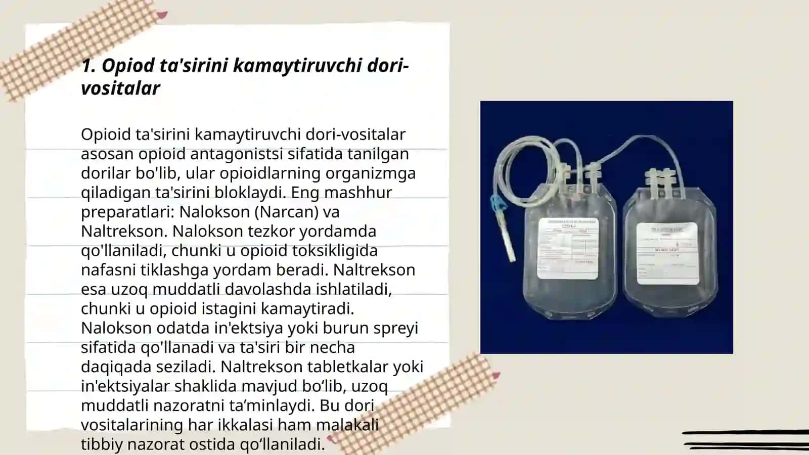Qon o'rnini bosuvchi zamonaviy dori-vositalar 3