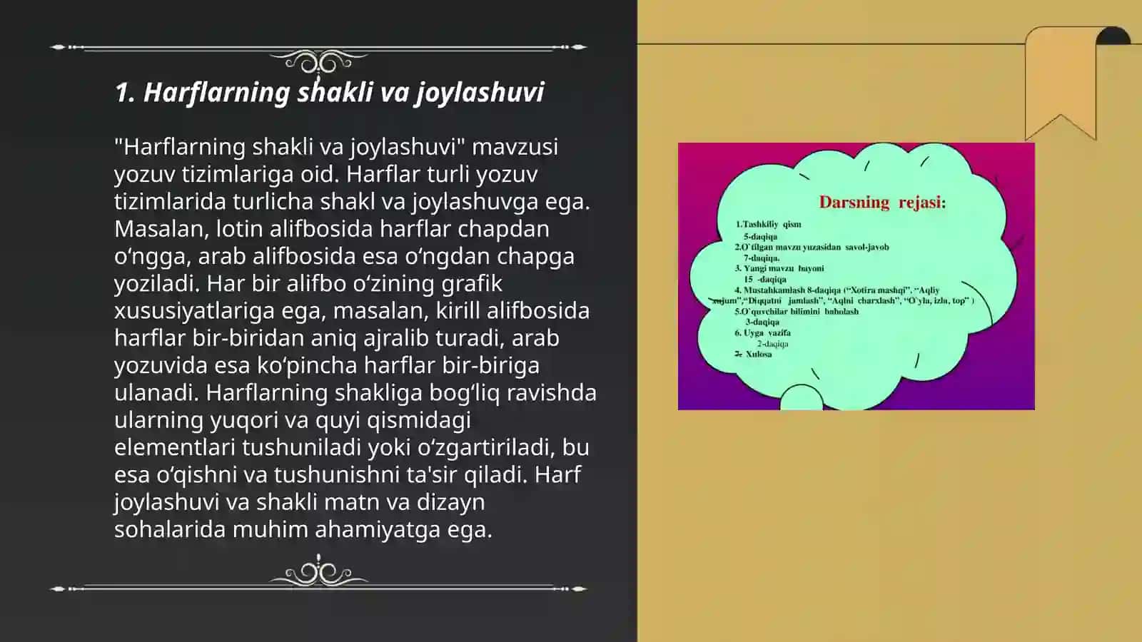 3sinf oʻquvchilarini chiroyli yozuvga oʻrgatish 3