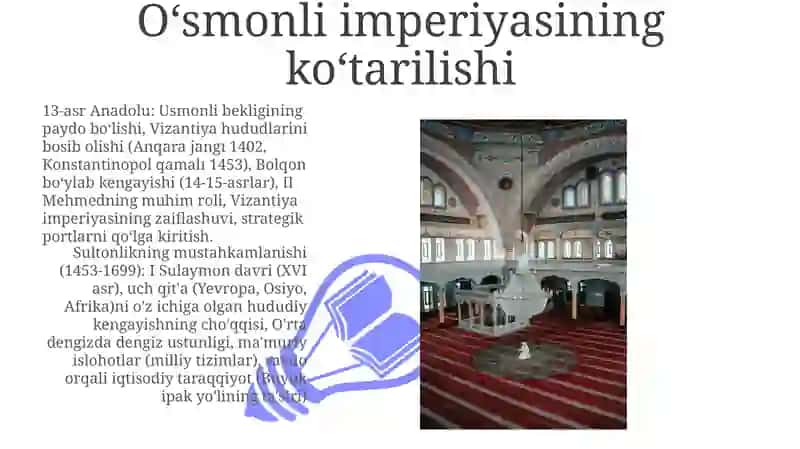 Uch qit'ani birlashtirgan sultonlik (Usmoniy turklar davlati) 3