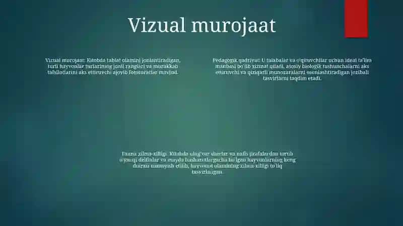 Pedagogik Tasvirlar Uchun-Fauna 3