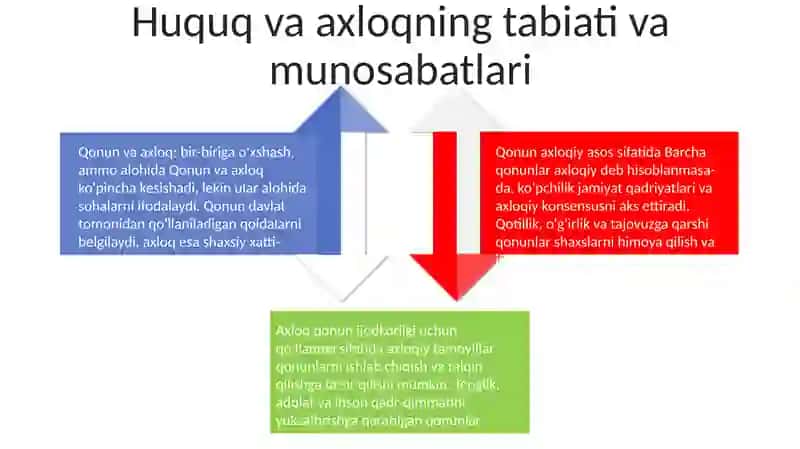 Inson Faoliyatini Tashkil Qilishda Huquq Va Axloq UygʼUnligi 3