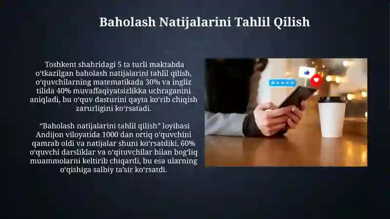 Baholash Natijalarini Tahlil Qilish 3