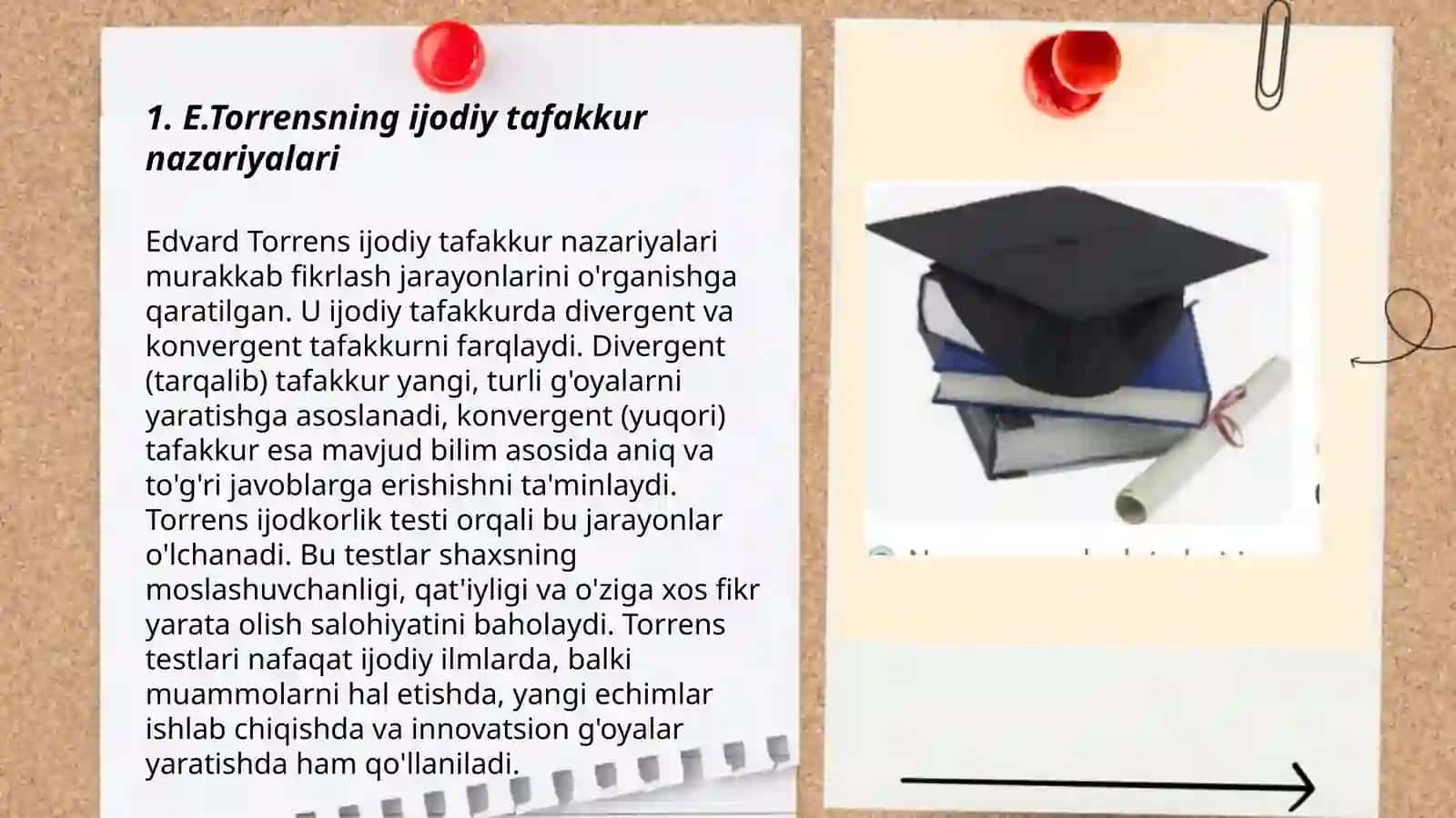 E.Torrensning kreativlikka qôshgan hissasi 3