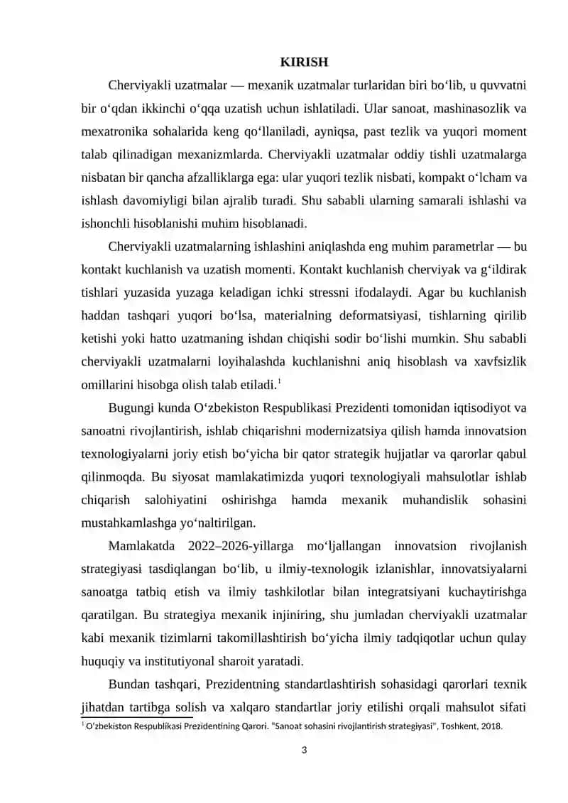 Cherviyakli uzatmalar 3