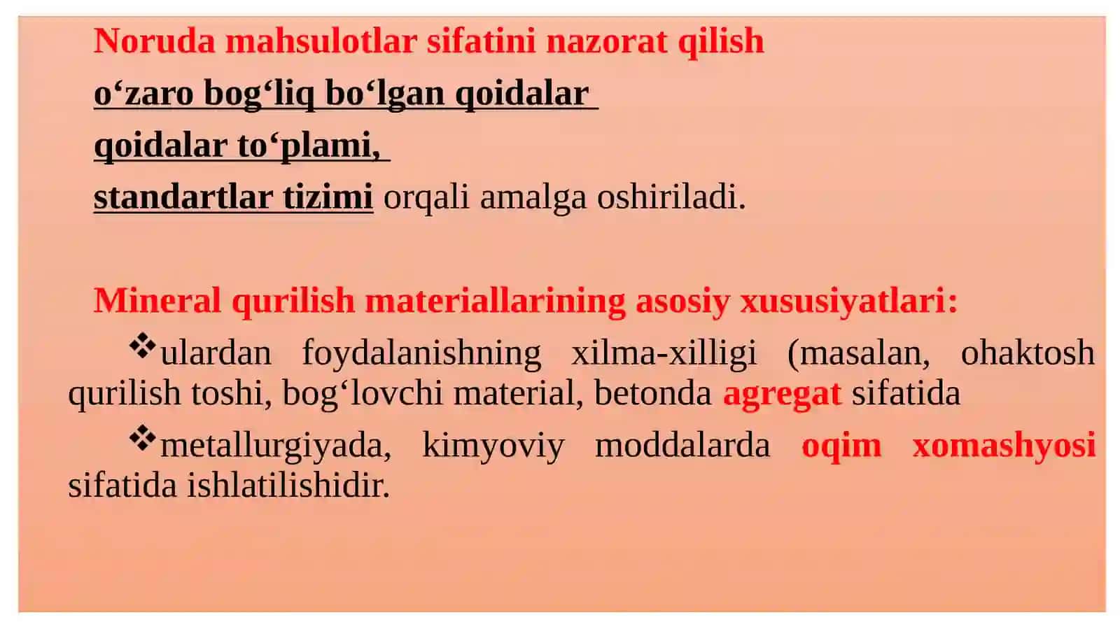 Noruda qurilish materiallarining sifati 3